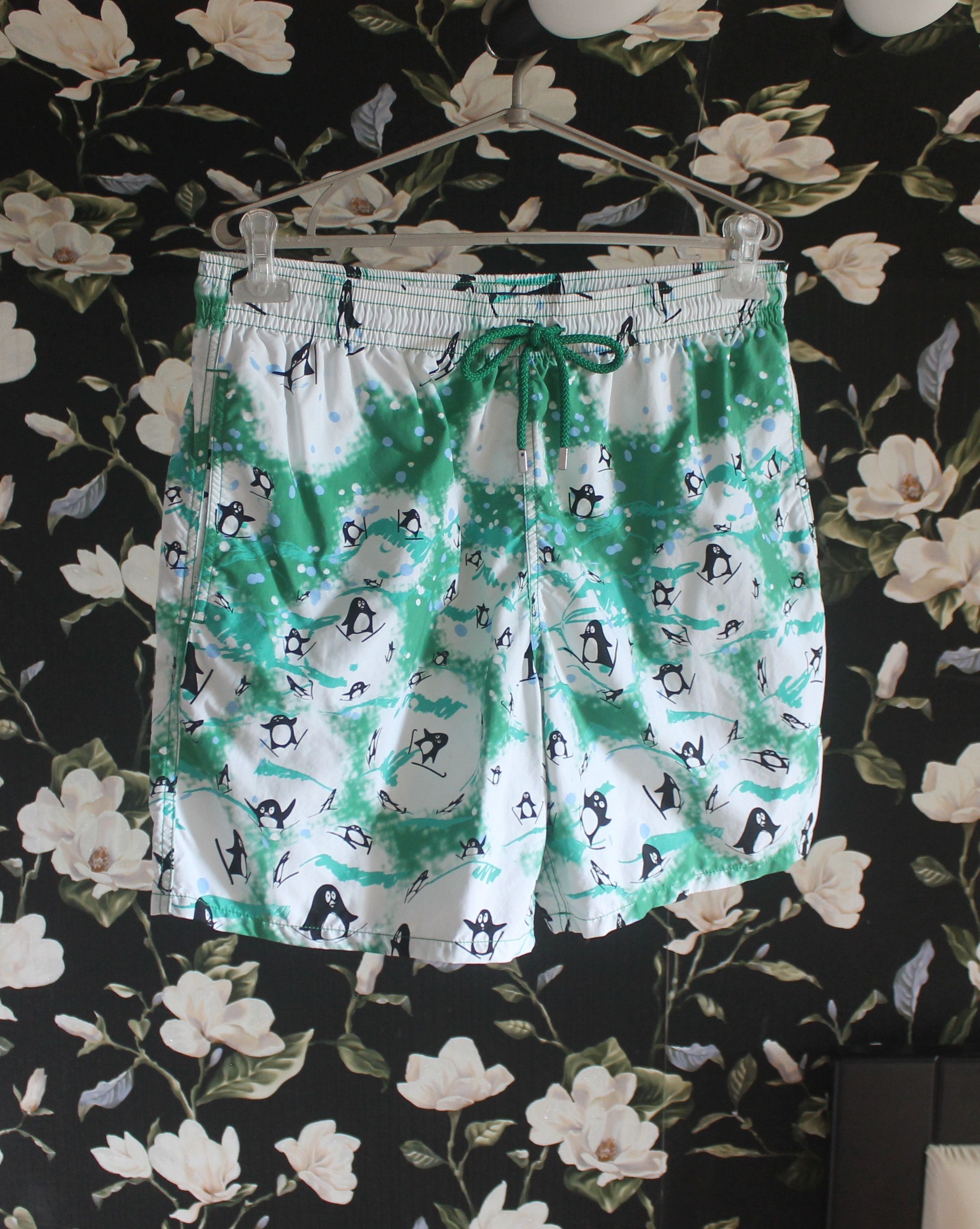 Vilebrequin Vilebrequin happy Penguins swim-shorts Green Size US 36 / EU 52 - 2 Thumbnail