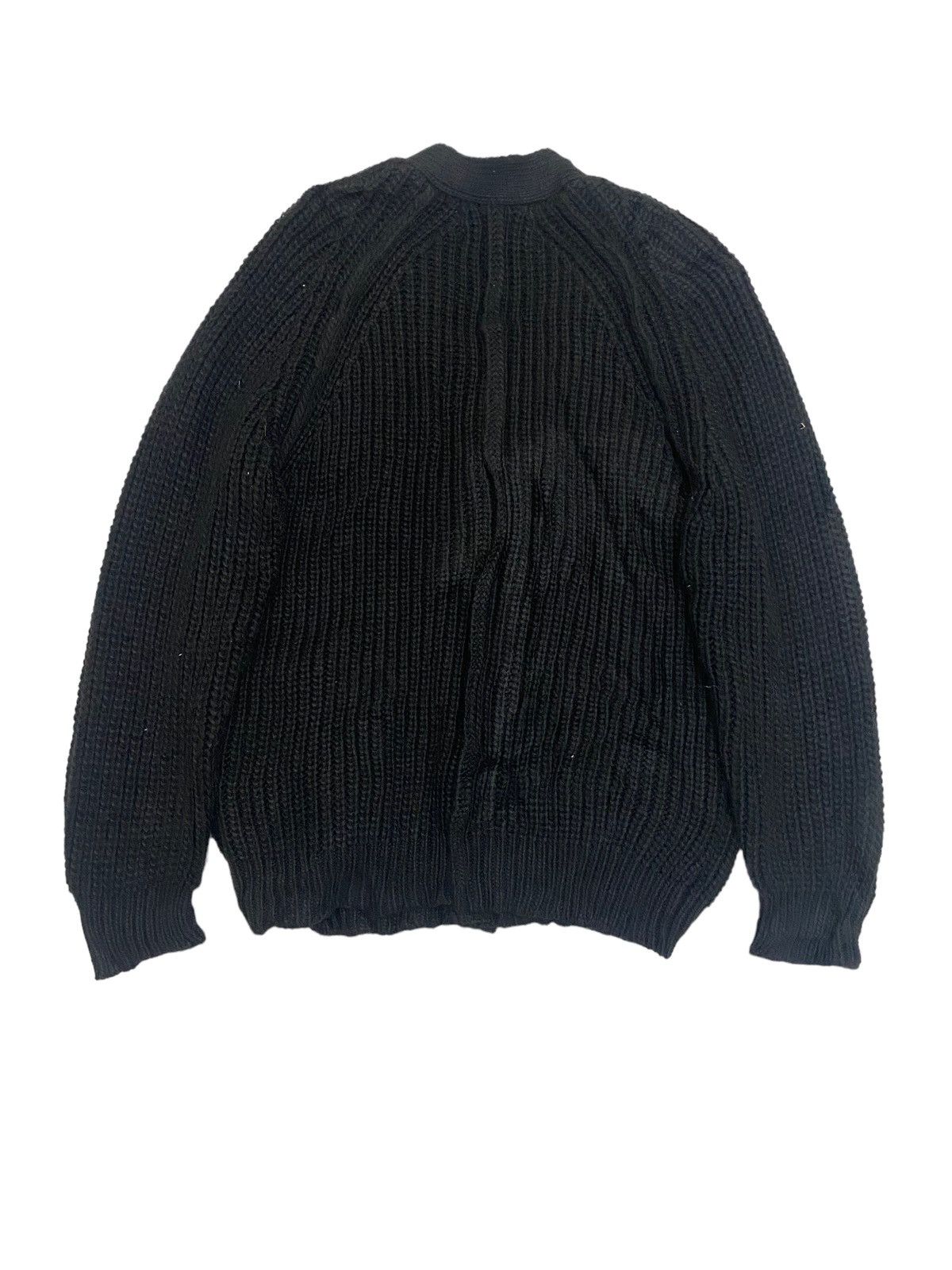 GU × Undercover GU x Undercover Black Knitted Sweater Cardigan Size US M / EU 48-50 / 2 - 4 Thumbnail