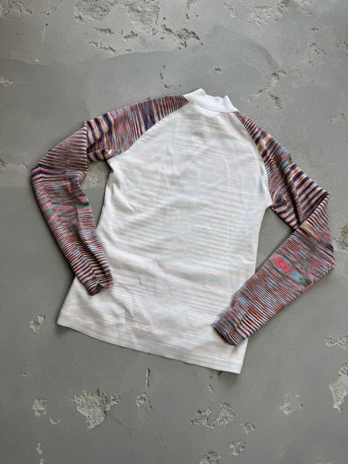 Missoni Authentic ADIDAS x MISSONI White Multicolor Track Jacket Size US S / EU 44-46 / 1 - 2 Thumbnail