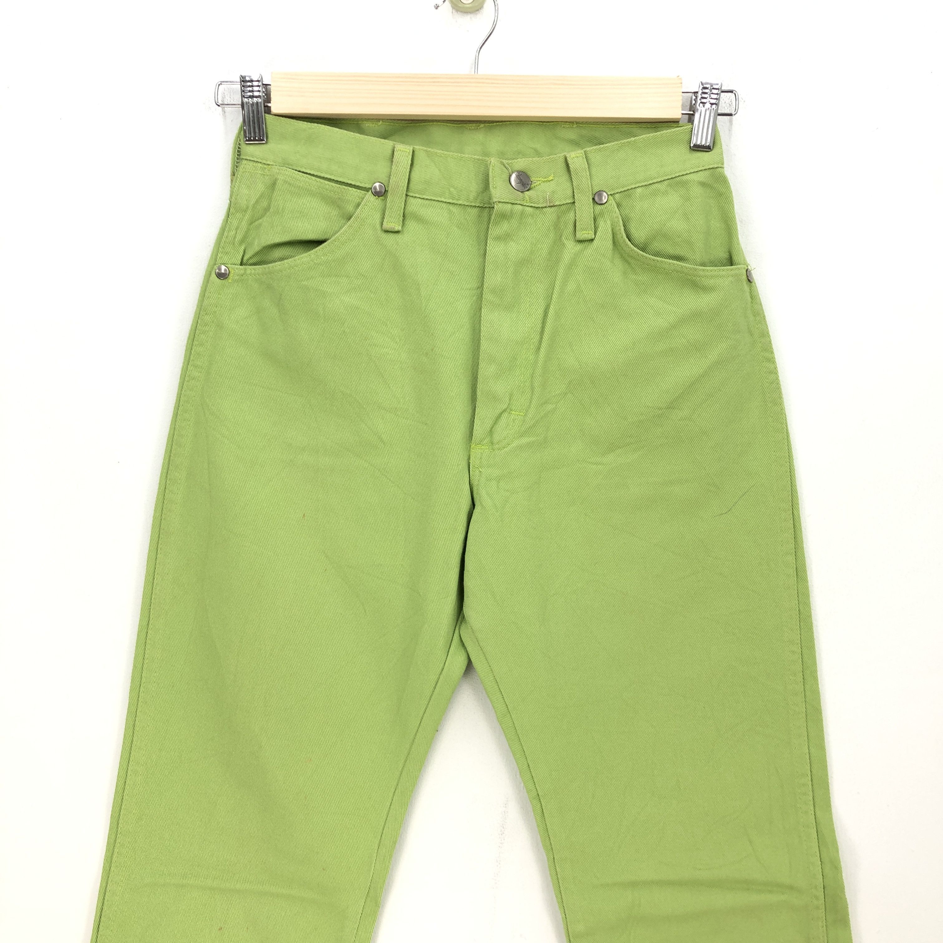 Wrangler Vintage Wrangler Jeans Green Wrangler Denim Wrangler Pants Size 28" / US 6 / IT 42 - 3 Thumbnail