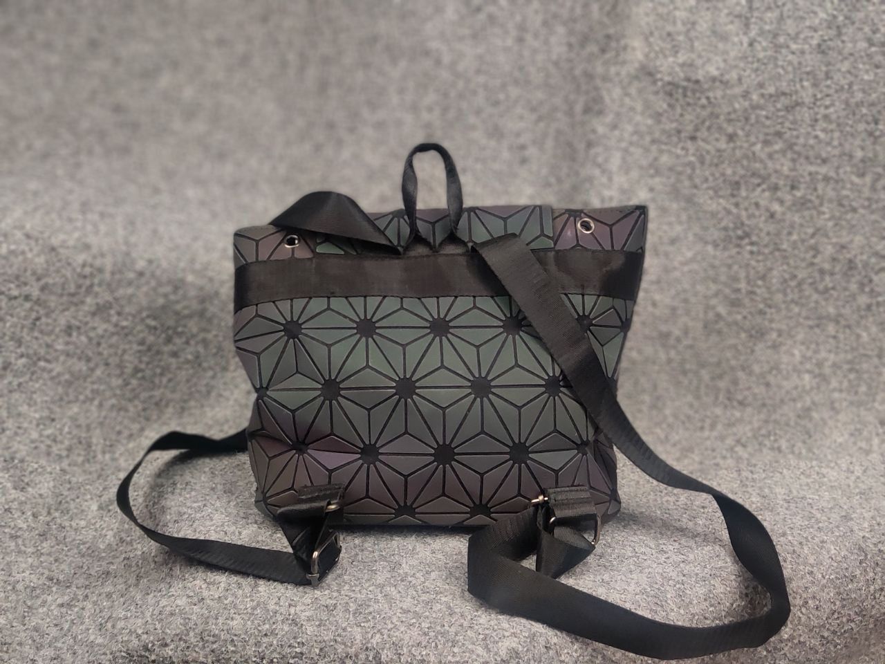 Issey Miyake Issey Miyake Bao Bao Japan Geometric Prism PVC Backpack Size ONE SIZE - 4 Thumbnail