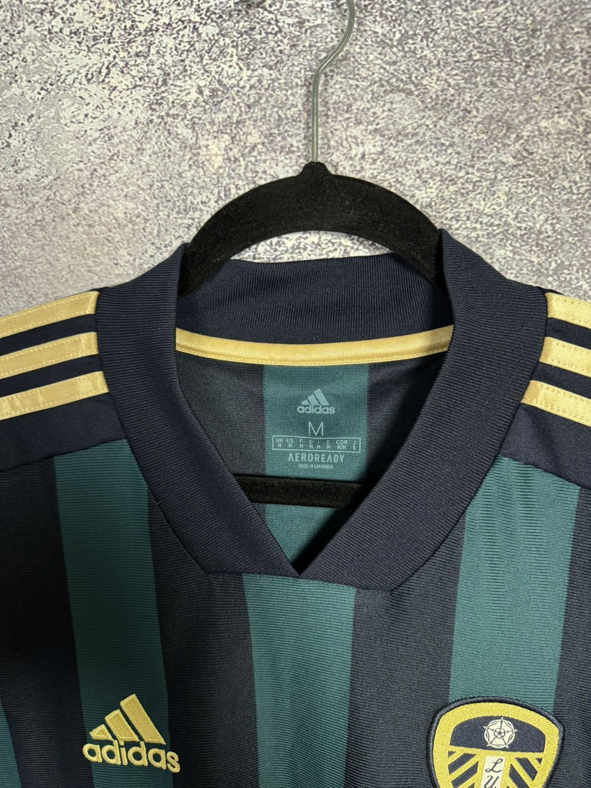 Adidas × Vintage Vintage Leeds United 2020/21 Away Adidas Soccer Jersey Size US M / EU 48-50 / 2 - 9 Thumbnail