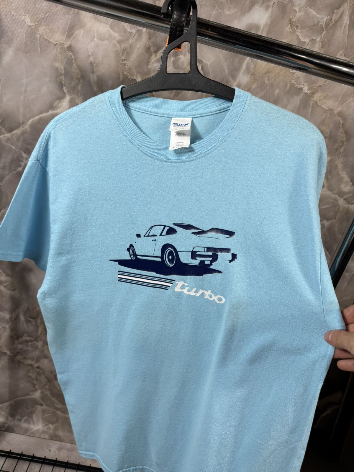 Vintage Porche 911 turbo Y2k Tee Size US M / EU 48-50 / 2 - 6 Thumbnail
