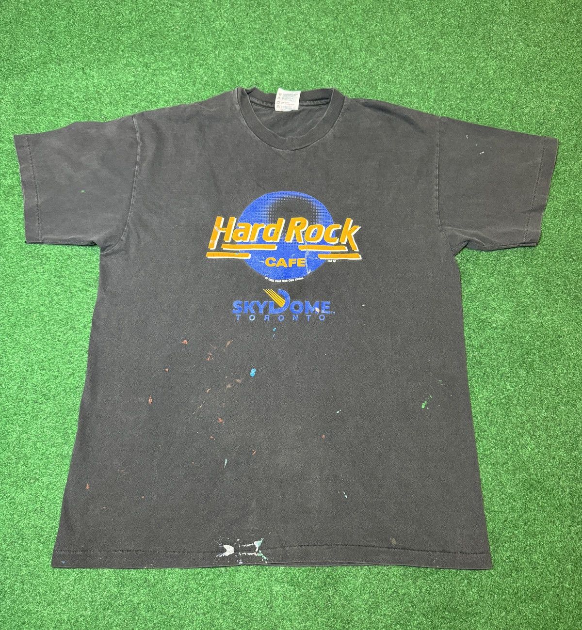 Hard Rock Cafe × Vintage Vintage 90s Hard Rock Cafe Skydome Toronto Canada T Shirt Size US L / EU 52-54 / 3 - 1 Thumbnail