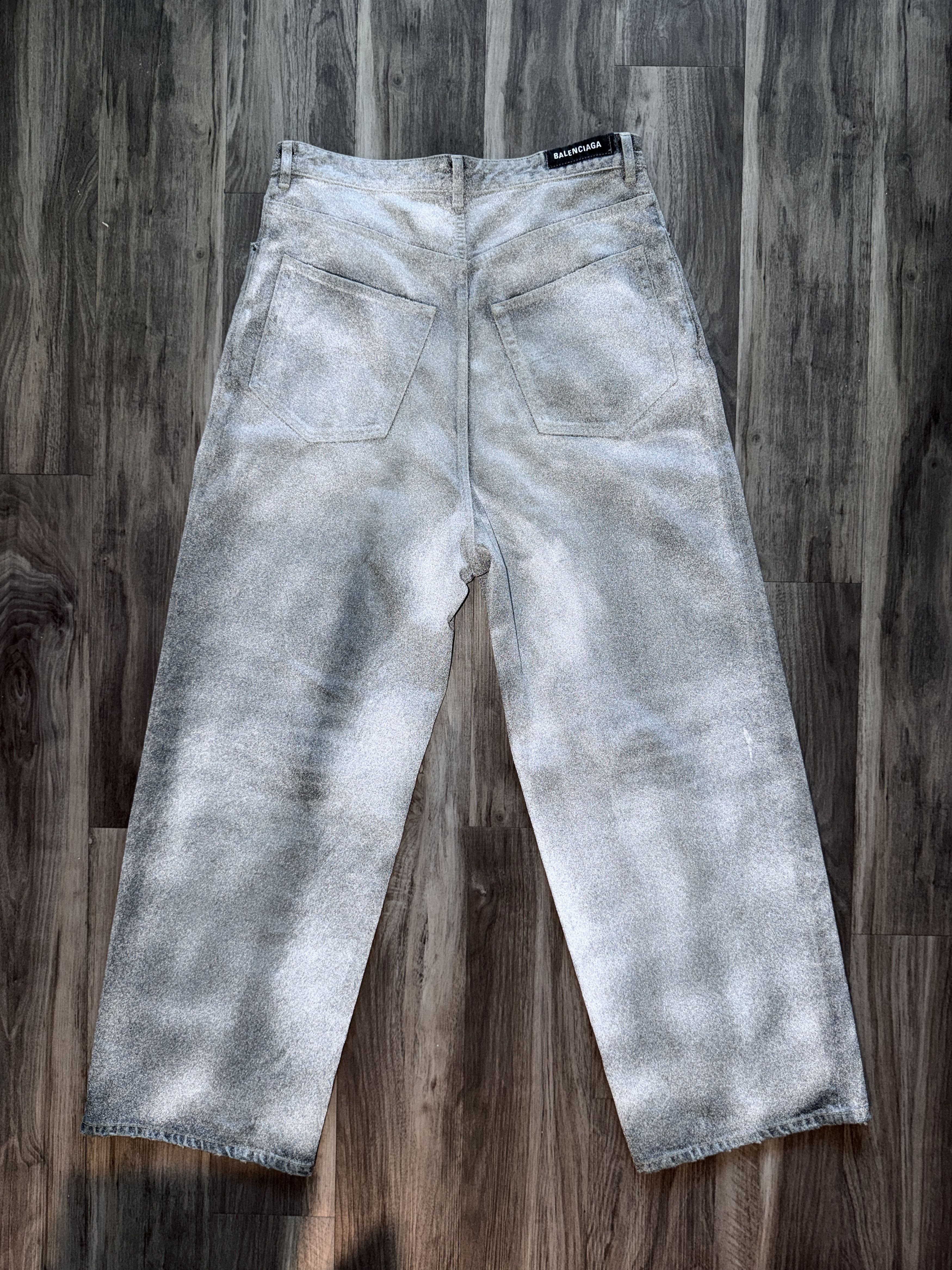 Reflective 3M Woven Made in Japan Baggy Denim Jeans