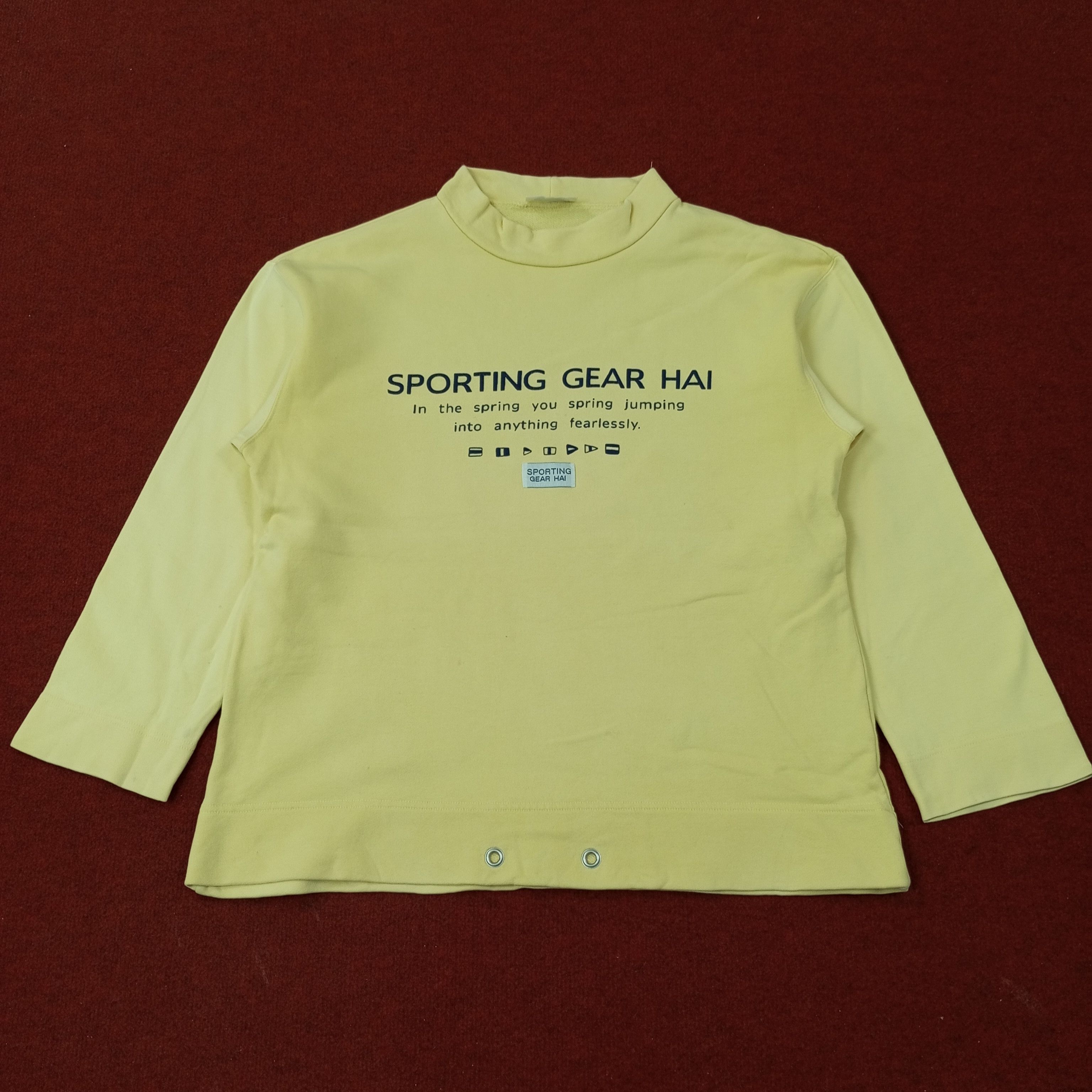Hai Sporting Gear Hai Sporting Gear by Issey Miyake Sweatshirt c242n13 Size US M / EU 48-50 / 2 - 1 Thumbnail