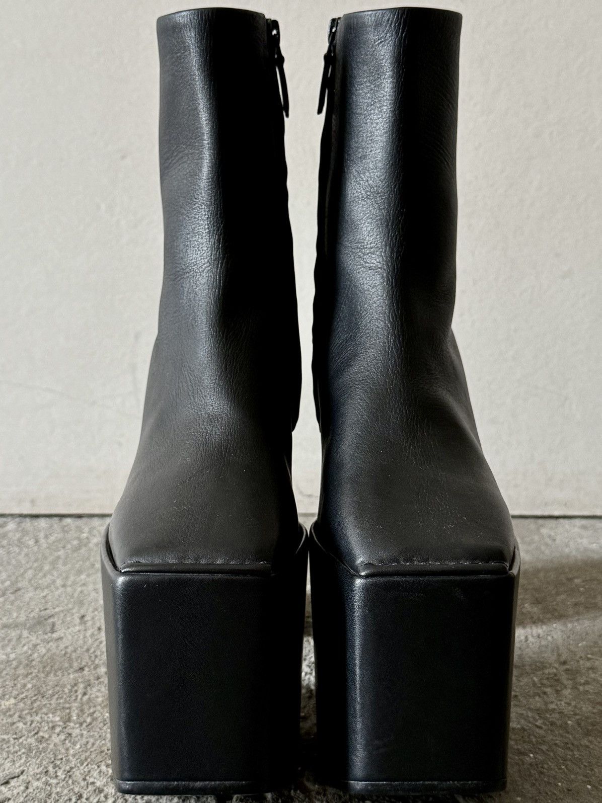 Balenciaga Balenciaga - Demna - FW16 - Runway Platform Boots -Calf Skin Size US 8 / IT 38 - 3 Thumbnail