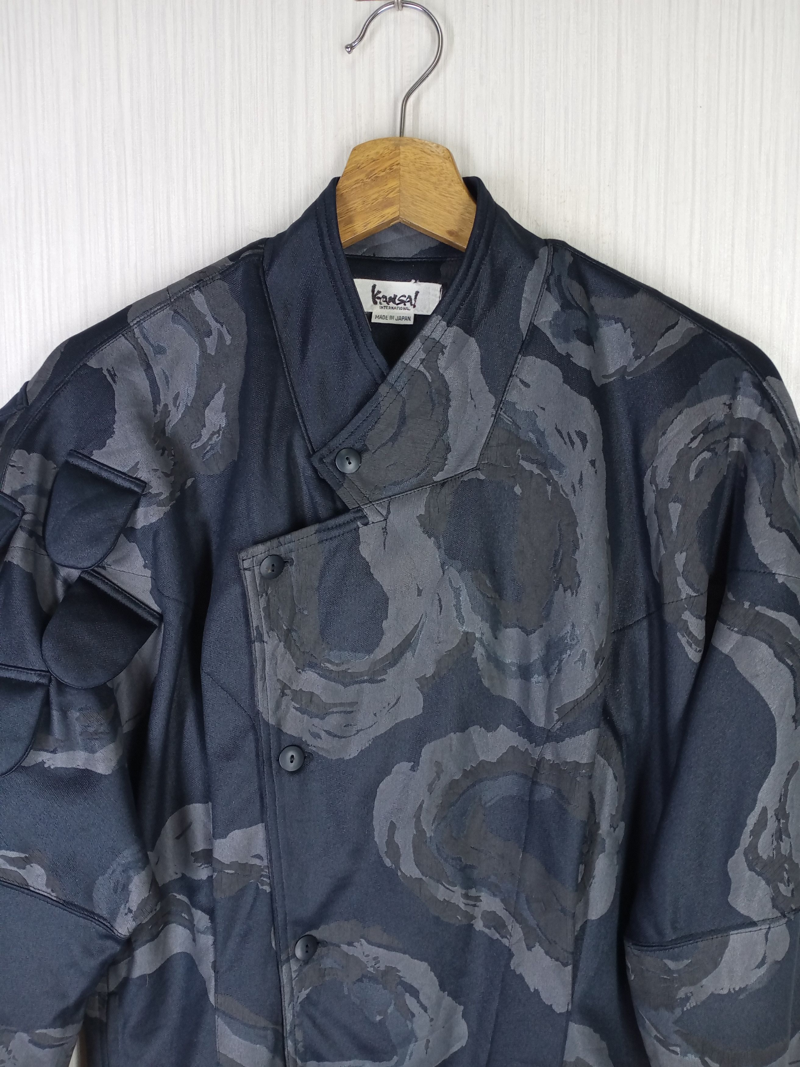 Kansai Yamamoto Rare Vintage Kansai International Asymmetrical Jacket Size US S / EU 44-46 / 1 - 3 Thumbnail