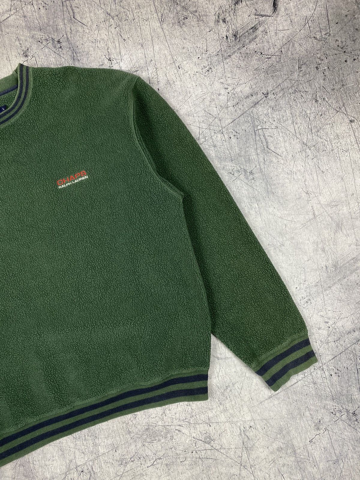 Chaps Ralph Lauren Vintage Chaps Ralph Lauren Hype Fleece Sweatshirt Size US L / EU 52-54 / 3 - 3 Thumbnail
