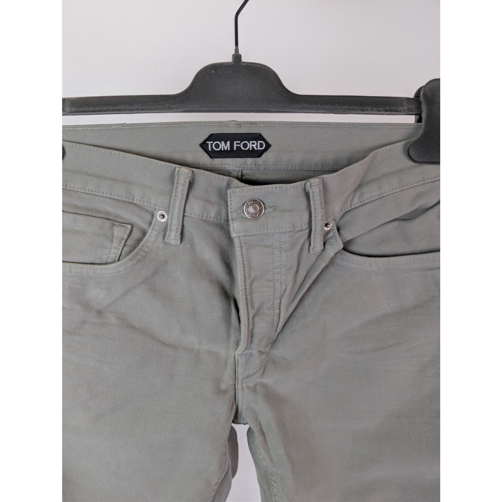 Tom Ford o1rshd1 Slim Fit Denim Jeans in Grey Size US 30 / EU 46 - 8 Thumbnail