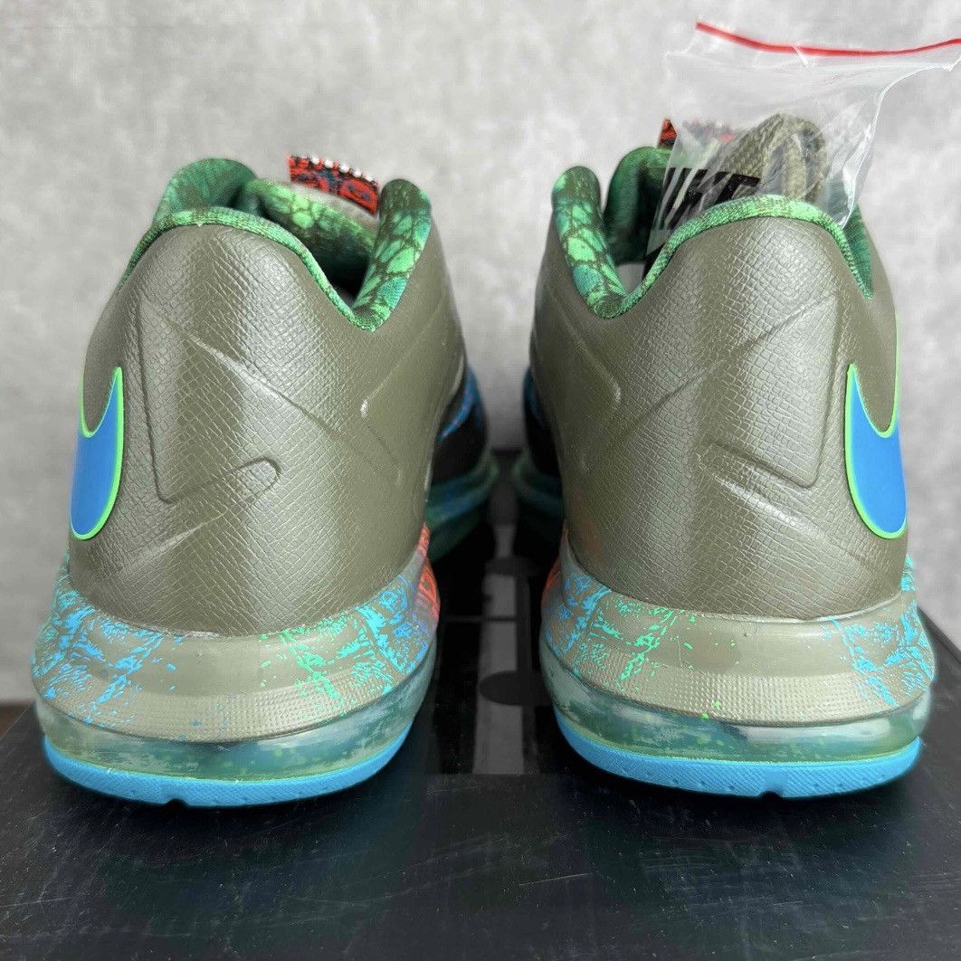 Nike NEW Nike Air Max LeBron X Low Swamp Thing Reptile 579765-301 Size US 10 / EU 43 - 6 Thumbnail