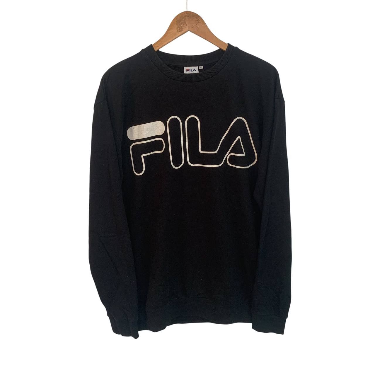 Fila Vintage Fila Sweatshirt Big Logo Rare 90s Size US M / EU 48-50 / 2 - 1 Thumbnail