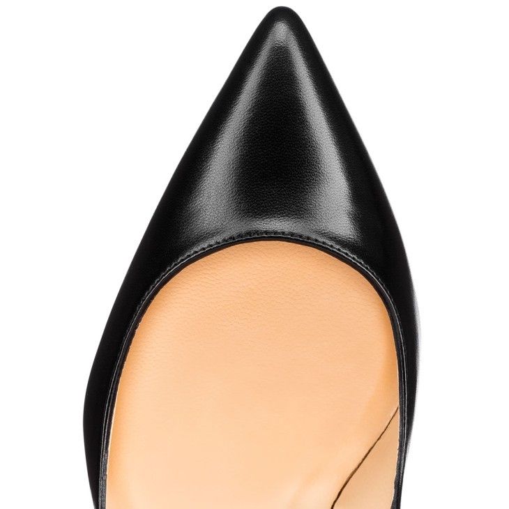 Christian Louboutin o1s1wg110924 Pigalle Follies Pumps in Black Size US 7 / IT 37 - 4 Thumbnail