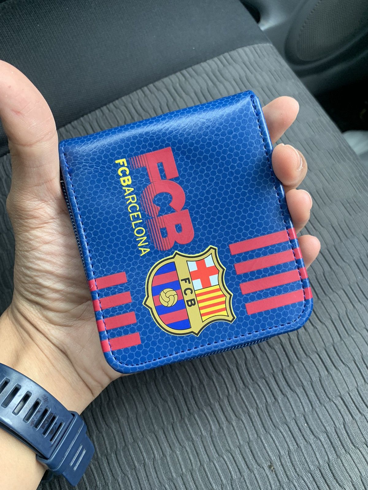 Vintage FC Barcelona Wallet Fotball club wallet Size ONE SIZE - 3 Thumbnail