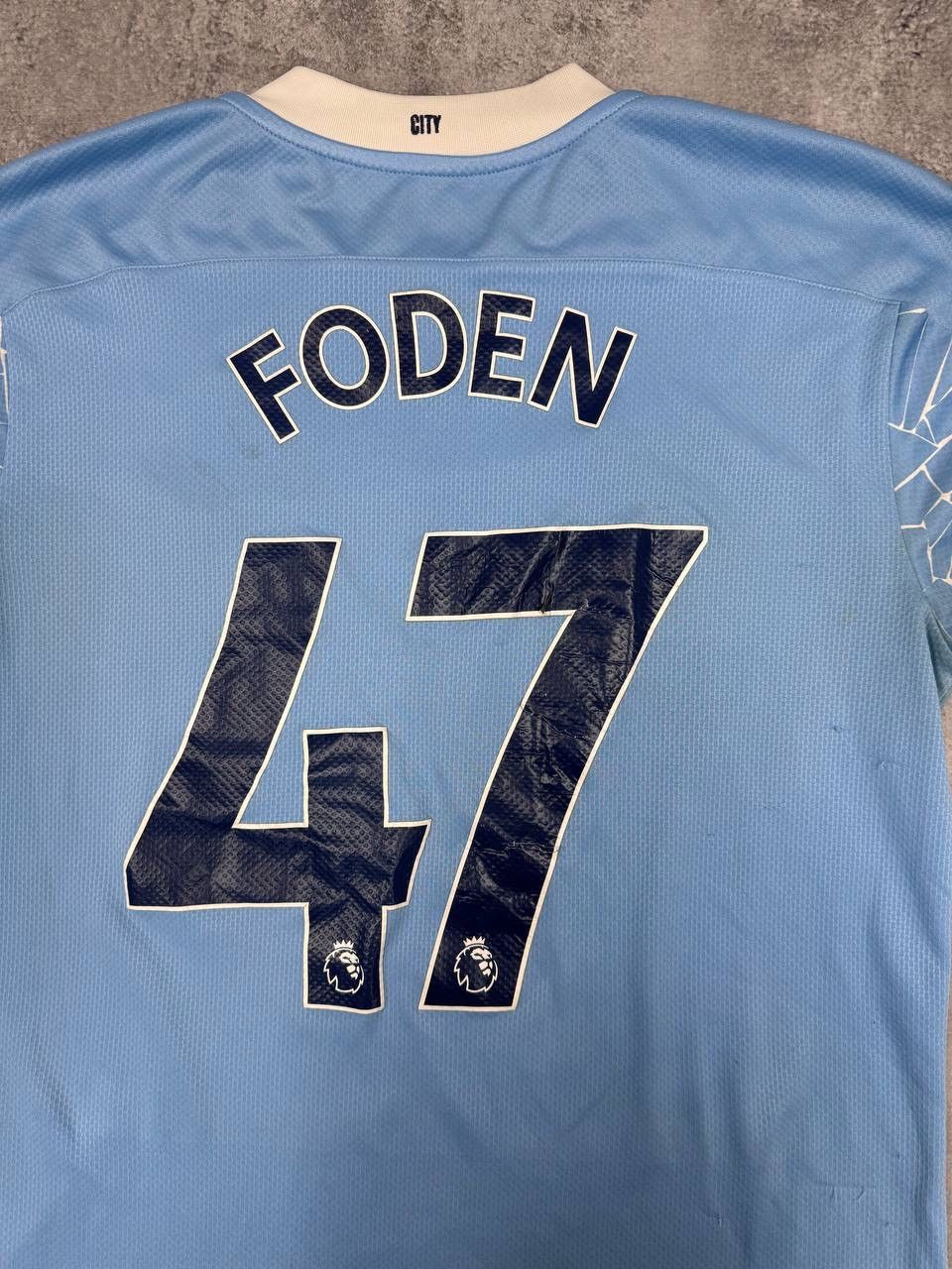 Puma Foden #47 Puma Manchester City Men HomeFootball 2020/21 Blue Size US M / EU 48-50 / 2 - 8 Thumbnail