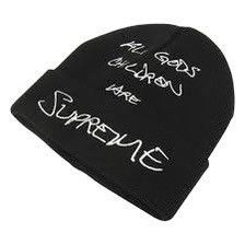 Supreme BLACK SUPREME BEANIE Size ONE SIZE - 3 Thumbnail