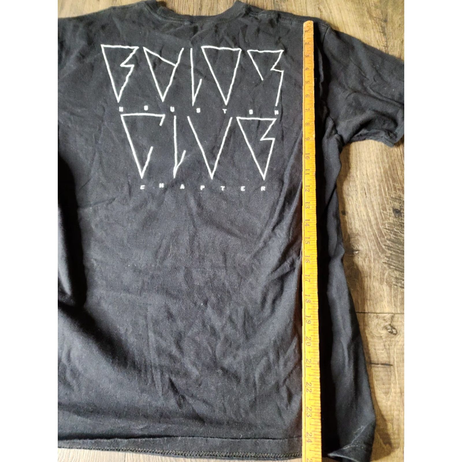 Doublet VINTAGE WWE Finn Baylor Club Worldwide T Shirt Tee Wrestling Double Sided Mens L Black Cotton Logo 90s Event Mens Size US L / EU 52-54 / 3 - 3 Thumbnail