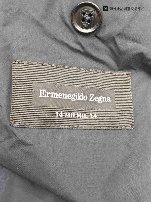 Ermenegildo Zegna Ermenegildo Zegna Men's 14MIL Micron Suit Jacket. Size US S / EU 44-46 / 1 - 4 Thumbnail
