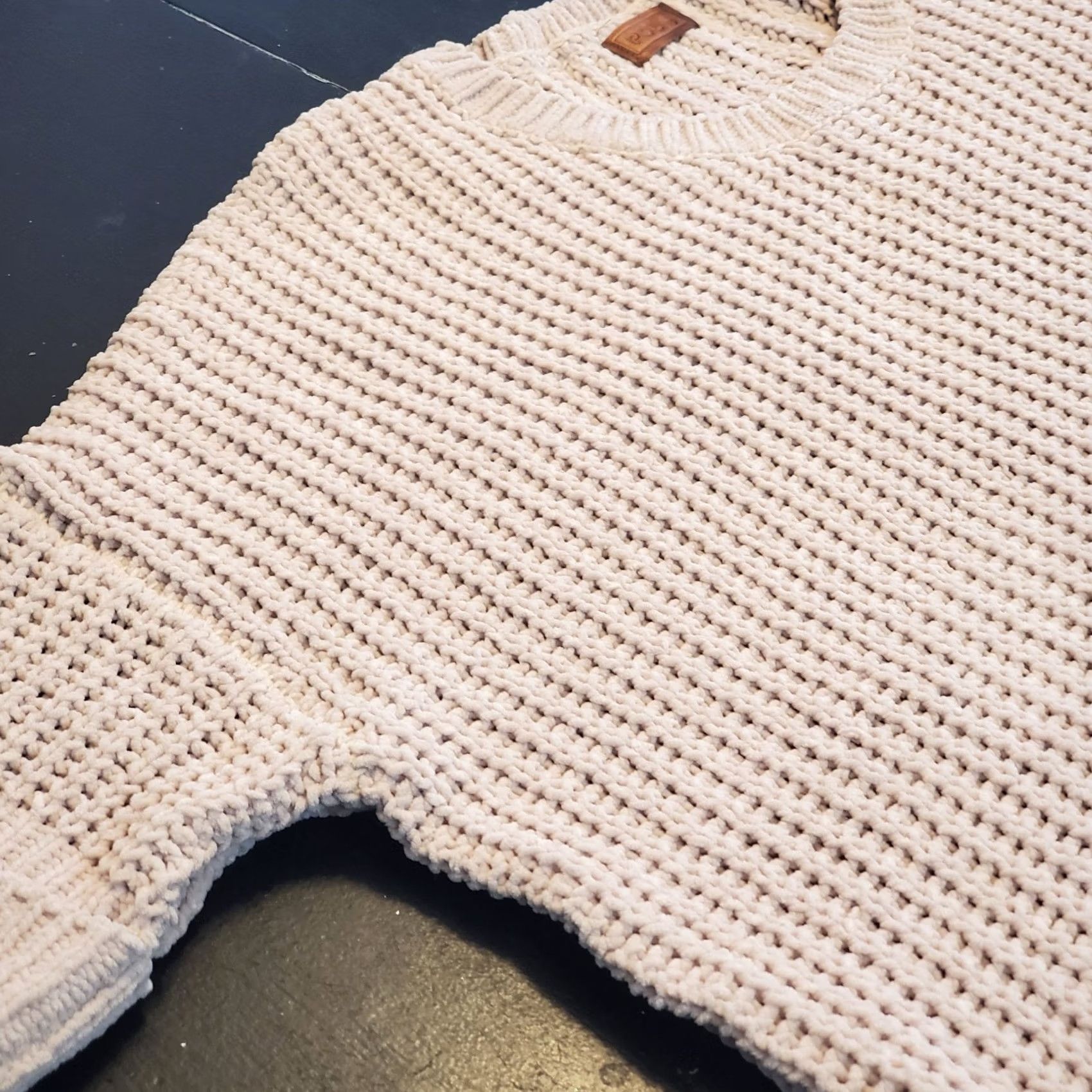 Vintage POL Sweater Sz Sm Womens Chunky Oversized Boxy Short Rolled Sleeves Boho Anthropology Size S / US 4 / IT 40 - 5 Thumbnail