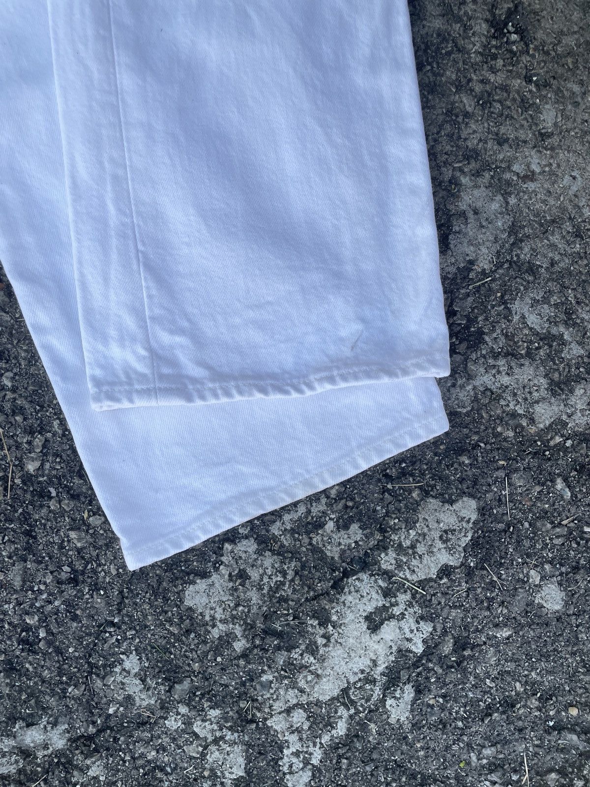 Levi's Vintage Levi's 501 Off White 32x34 Made In Mexico Size US 33 - 7 Thumbnail
