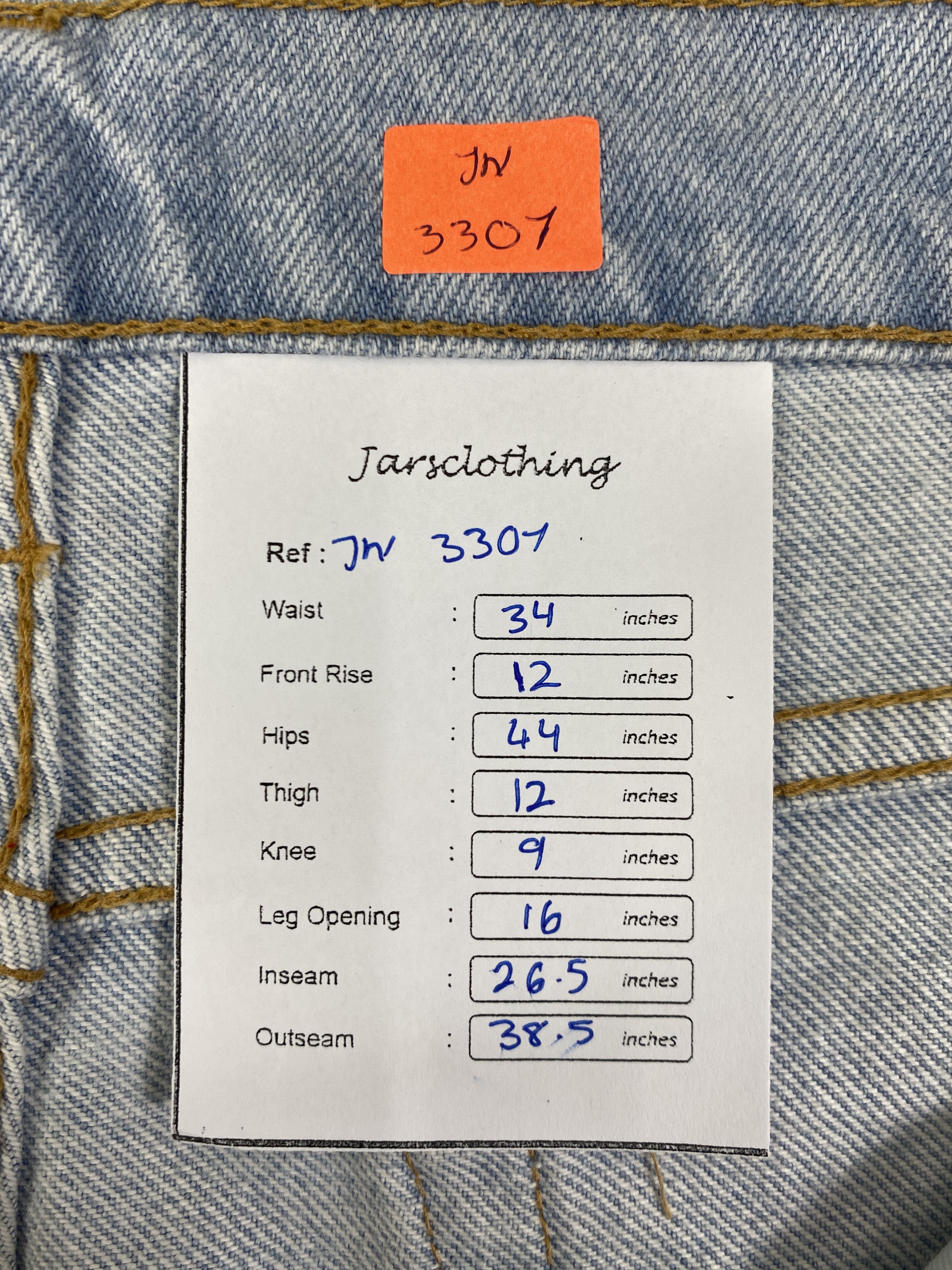 Levi's Light Blue Vintage Levi's 518 Jeans 34x26.5 - JN3307 Size US 34 / EU 50 - 8 Thumbnail