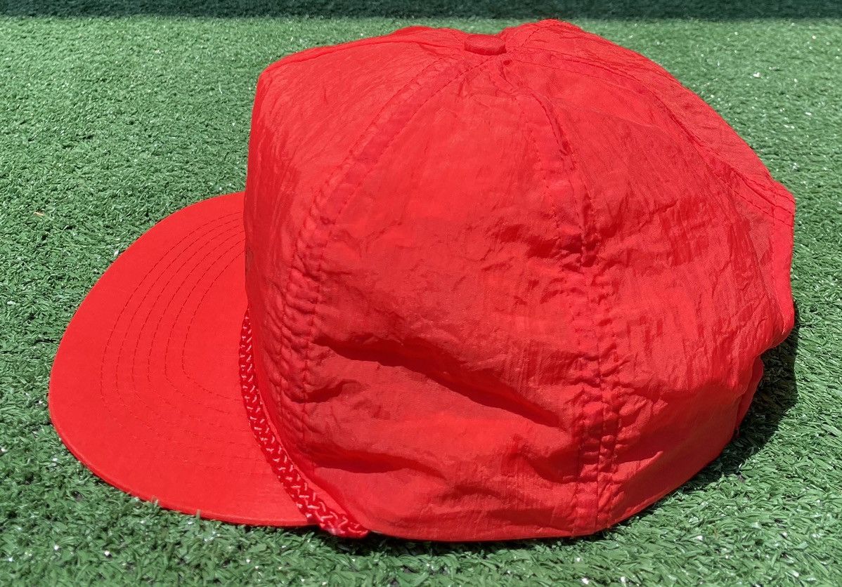 Vintage Vintage 90’s Quality Racing Team Racing Red Snapback Hat Size ONE SIZE - 4 Thumbnail