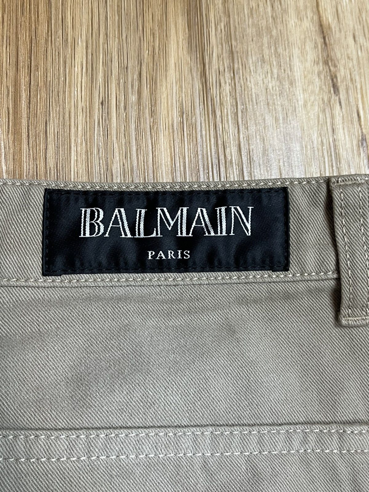 Balmain Cropped balmain drop crotch Pants Size US 31 - 7 Thumbnail