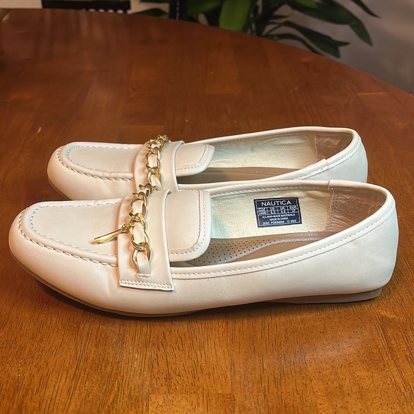 Nautica Náutica off white loafers Size US 6.5 / IT 36.5 - 2 Thumbnail
