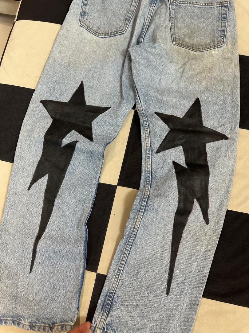 Levi's LEVIS CUSTOM STAR JEANS Size US 33 - 3 Thumbnail