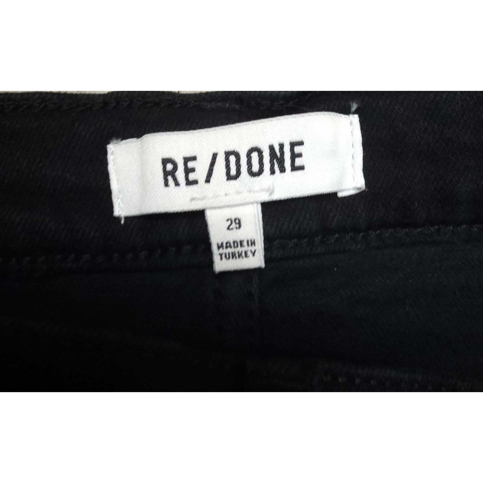 RE/DONE Re/Done 70s Ultra High Rise Stove Pipe 29 Cotton W 27 Size 29" - 6 Thumbnail