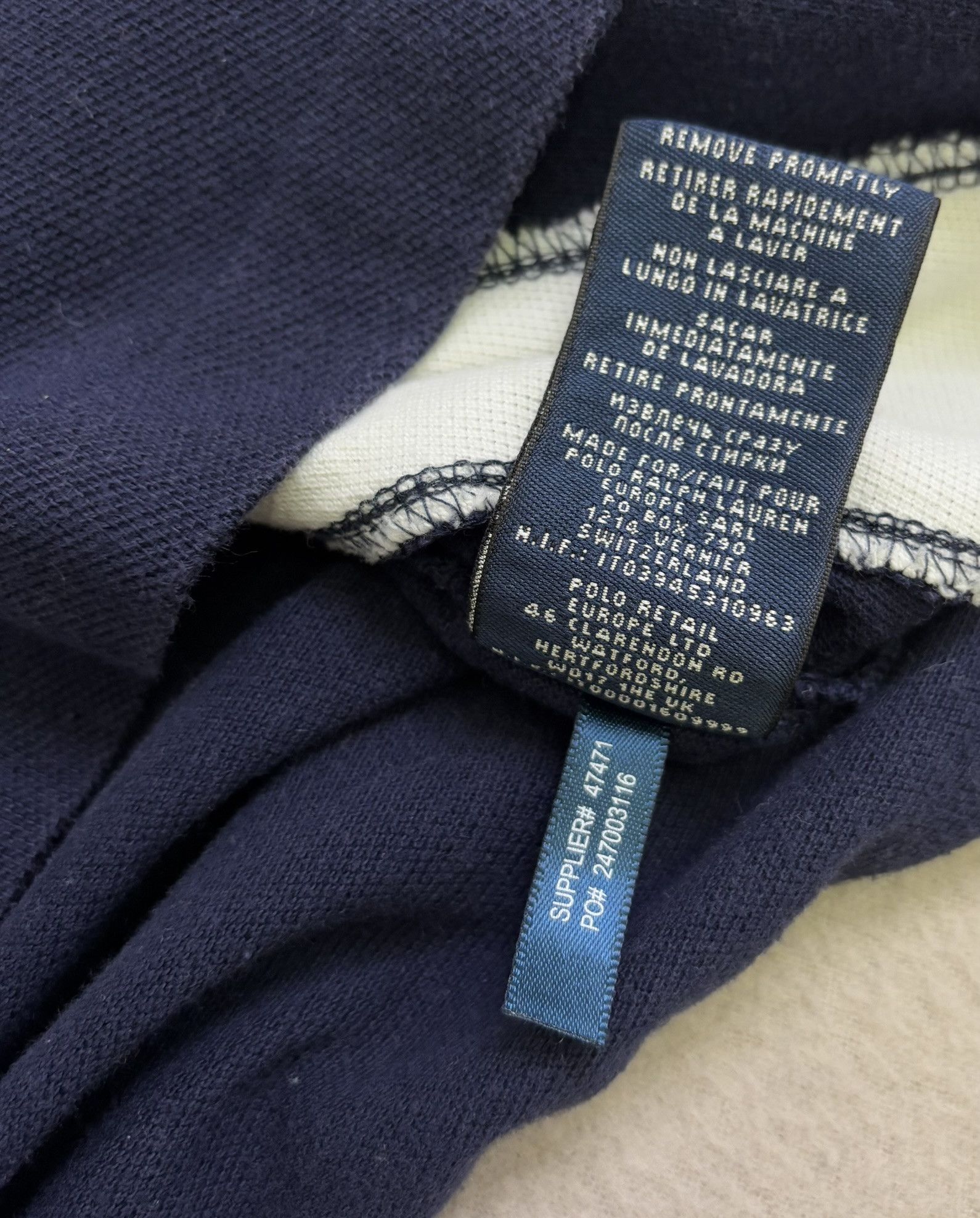 Ralph Lauren × Ralph Lauren Sport Ralph Lauren Sport navy blue Polo Big Pony Size. L Size L / US 10 / IT 46 - 13 Thumbnail