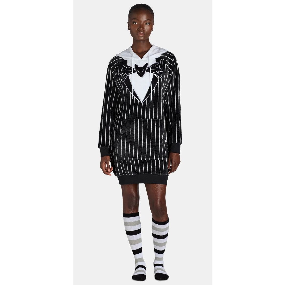 Disney Nightmare Before Christmas Jack Skellington Lounger Hoodie Size S / US 4 / IT 40 - 1 Thumbnail