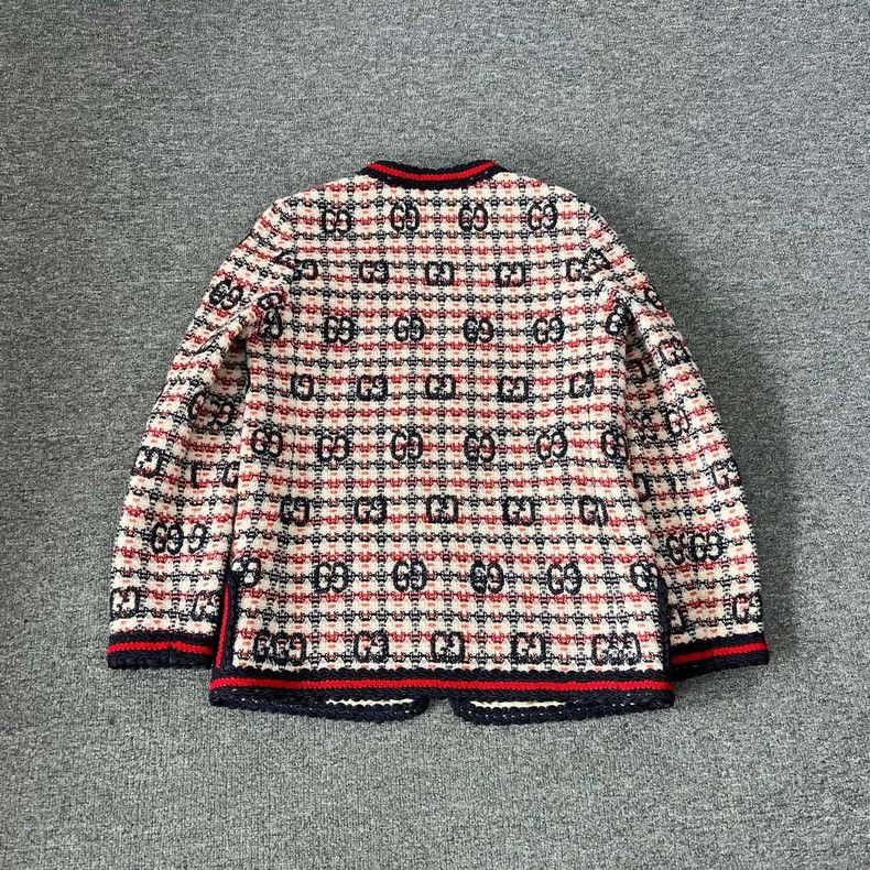 Gucci Gucci Size 38 Double G coarse tweed small fragrance style Size US M / EU 48-50 / 2 - 2 Thumbnail
