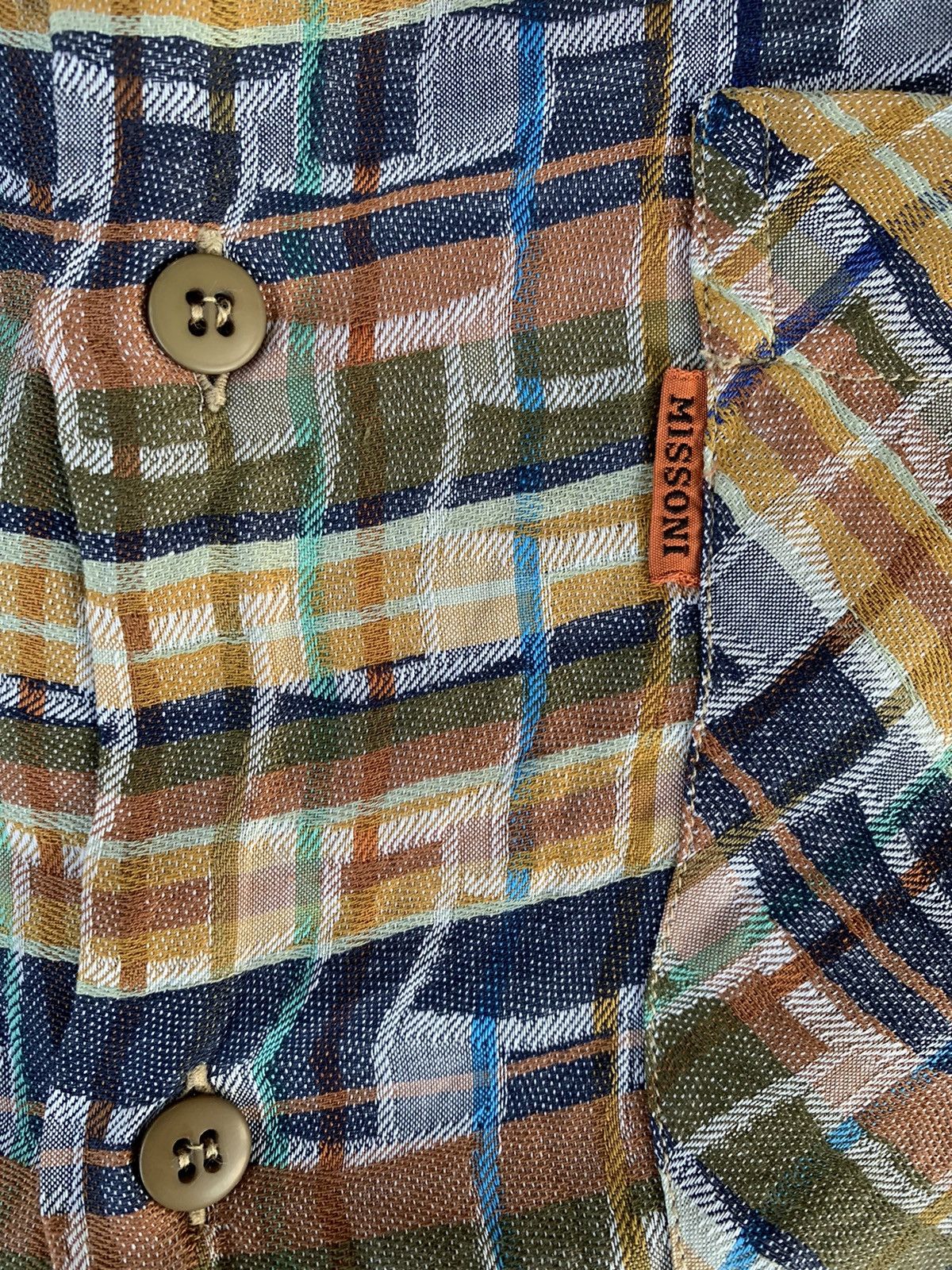 Missoni Missoni uomo vintage shirt Size US L / EU 52-54 / 3 - 3 Thumbnail
