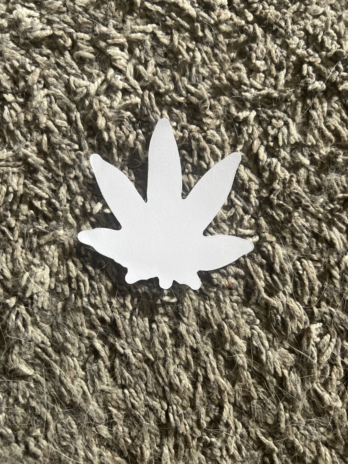 Hypebeast × Vintage Tie-Dye Cannabis Leaf Sticker Size ONE SIZE - 2 Thumbnail