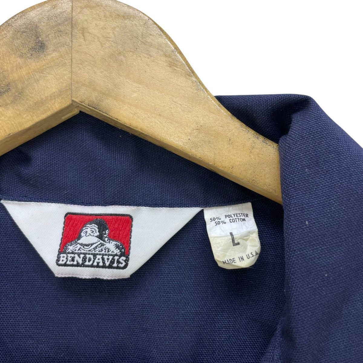 Ben Davis × Dickies 💥Vintage Ben Davis Half Zipper Dual Pocket Jacket Talon Zip Size US L / EU 52-54 / 3 - 16 Thumbnail