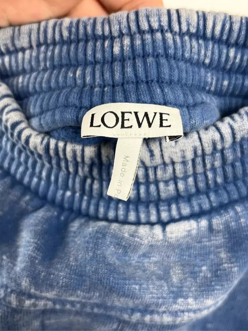 Loewe Loewe size XS Tie-Dye Embroidered Logo Pants Size 26" / US 2 / IT 38 - 4 Thumbnail