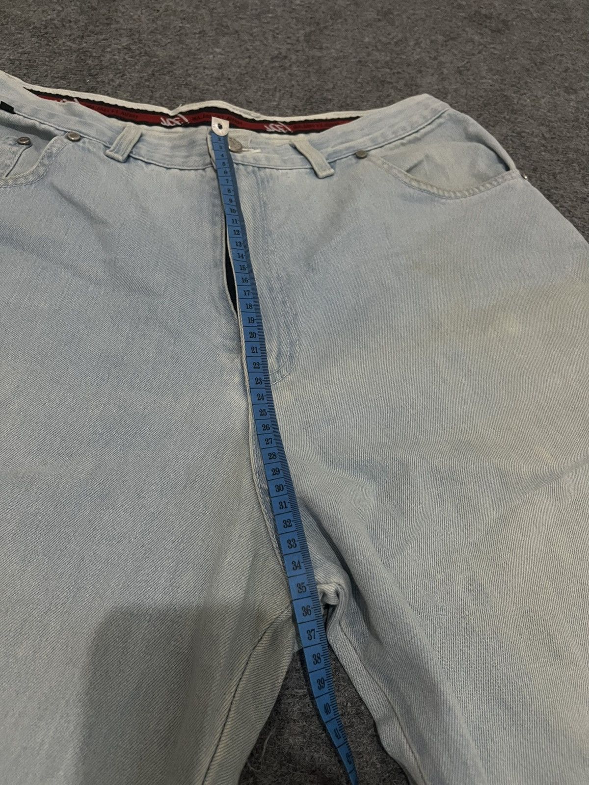 Rap Tees Vintage Majah Flavah Baggy Denim Jorts Y2K Skater Style La Size US 32 / EU 48 - 16 Thumbnail