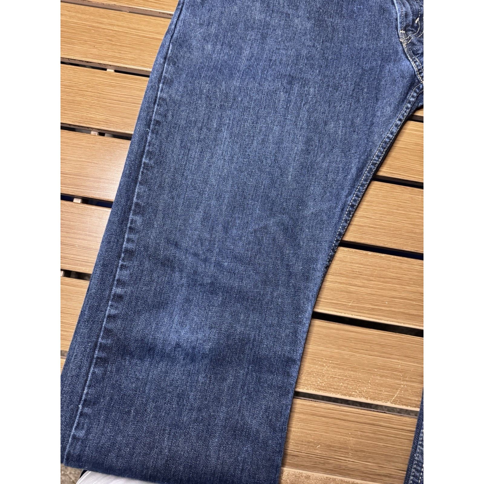 Levi's Levi's 527 Low Bootcut Blue 2000s Bootcut Fit Size 36x33 Size US 36 / EU 52 - 6 Thumbnail
