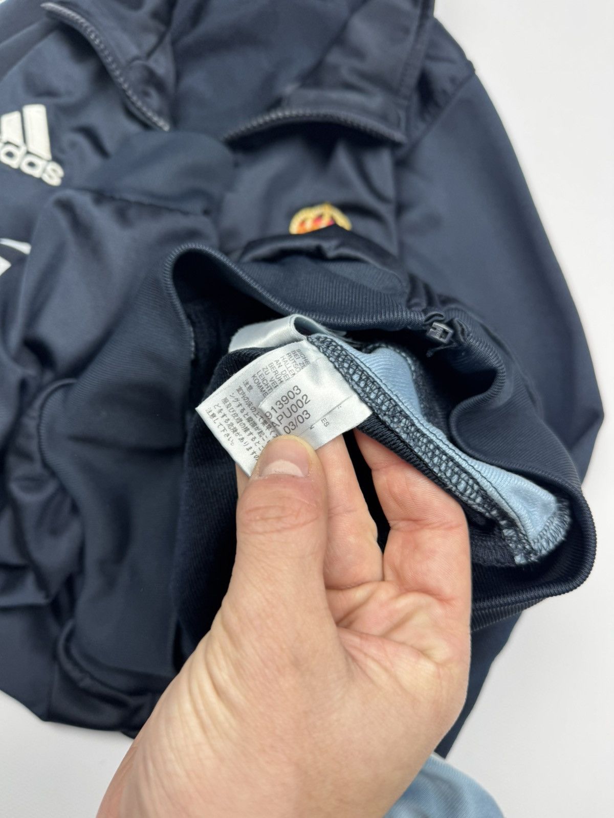 Adidas Vintage Adidas Madrid YOUNG Track Jacket Size US S / EU 44-46 / 1 - 11 Thumbnail
