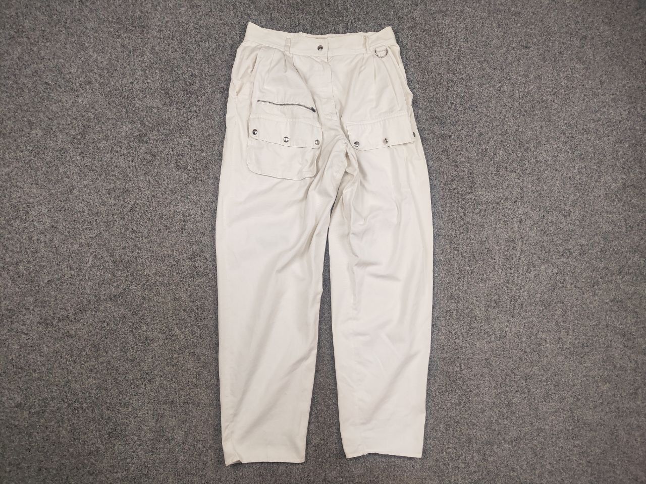 Jean Charles De Castelbajac Vintage Iceberg by J.C. Castelbajac Logo Cargo Cotton Pants Size 32" / US 10 / IT 46 - 2 Thumbnail