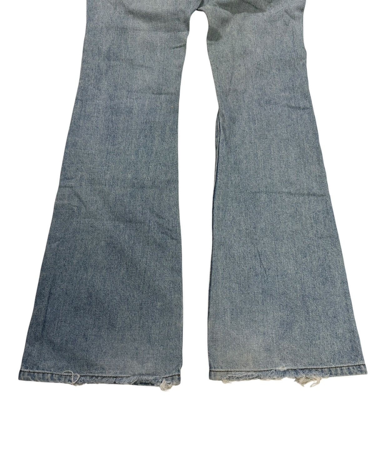 Morgan Homme Flared Jeans Japan Morgan Homme Faded Nice Design Denim Size US 29 - 22 Thumbnail