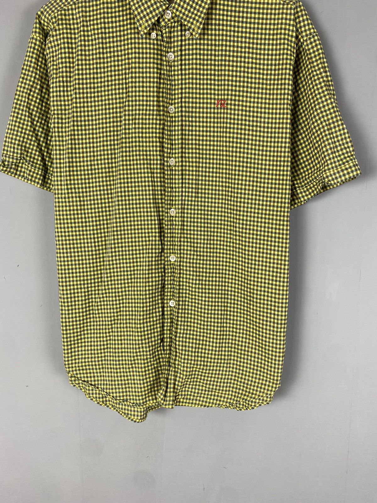 Yves Saint Laurent Vintage 90s Yves Saint Laurent shirt Size US L / EU 52-54 / 3 - 3 Thumbnail