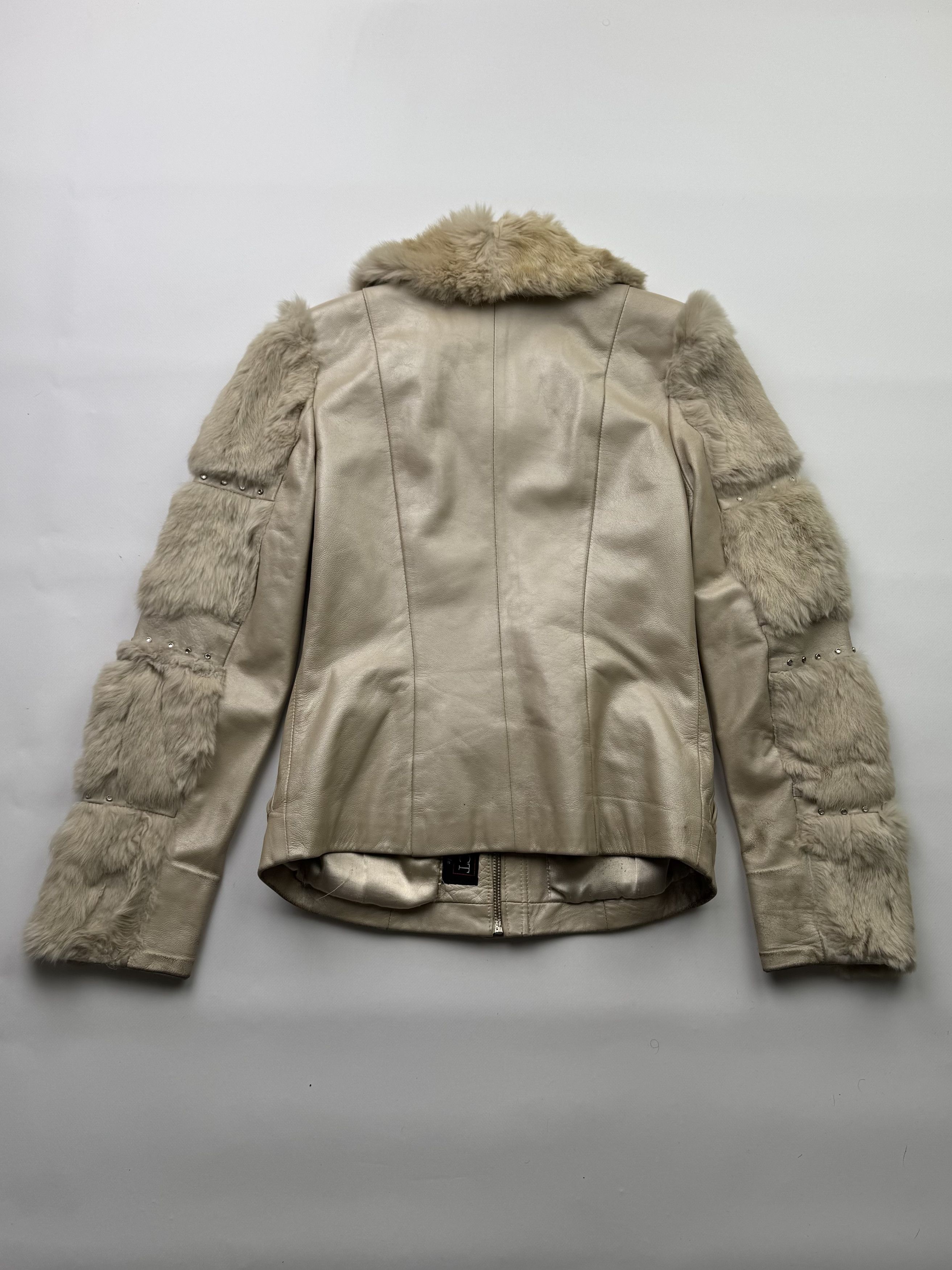 Vintage Vintage Real Fur/Leather Cropped Jacket B562(V355)E2 Size S / US 4 / IT 40 - 19 Thumbnail