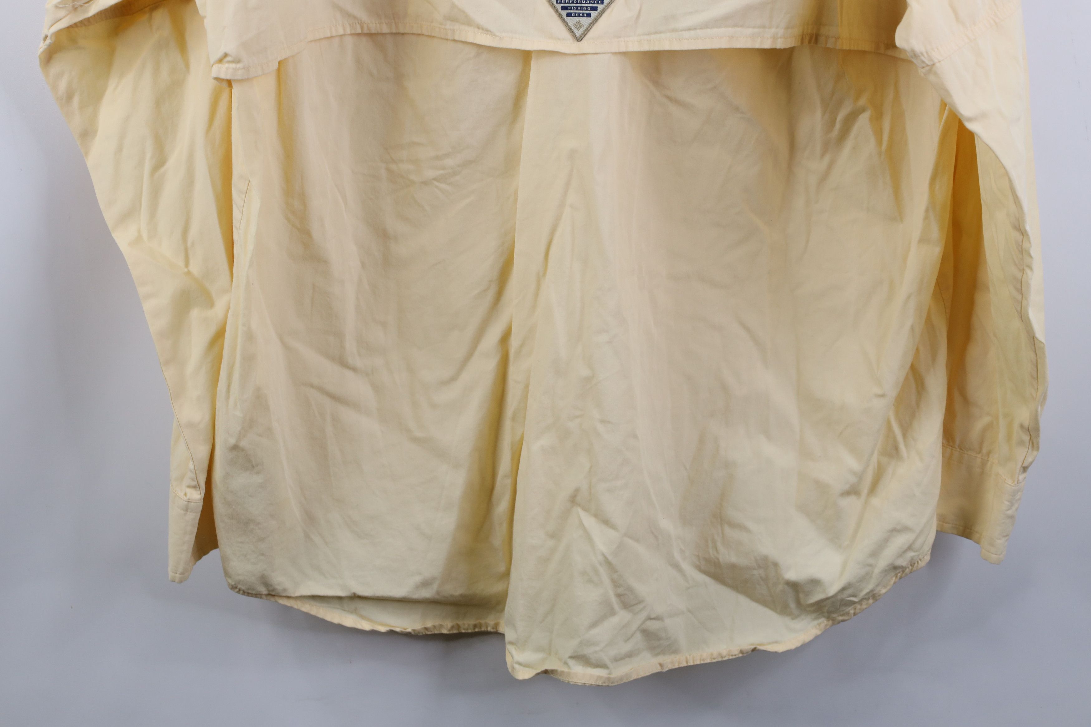Columbia Vintage Columbia PFG Vented Fishing Button Down Shirt Yellow Size US L / EU 52-54 / 3 - 16 Thumbnail