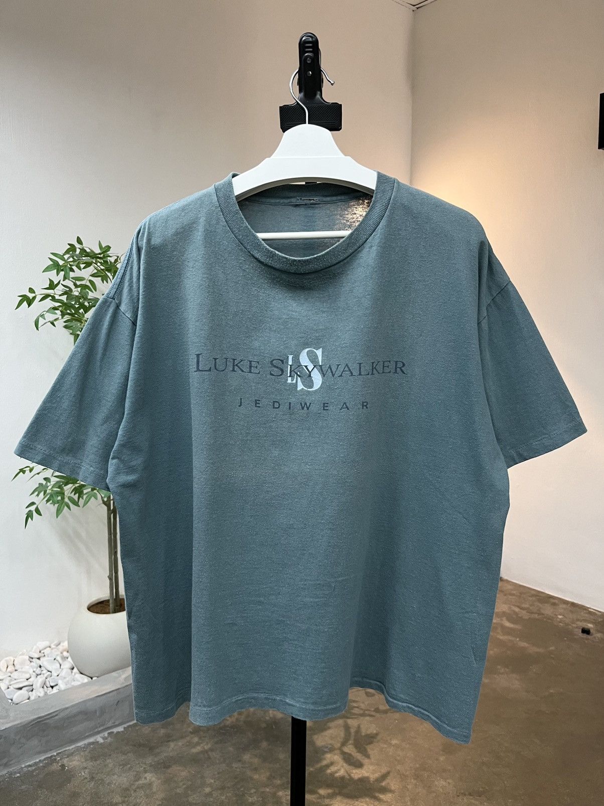 Star Wars Vintage 1997 Star Wars Luke Skywalker Jediwear Tee Size US XL / EU 56 / 4 - 2 Thumbnail