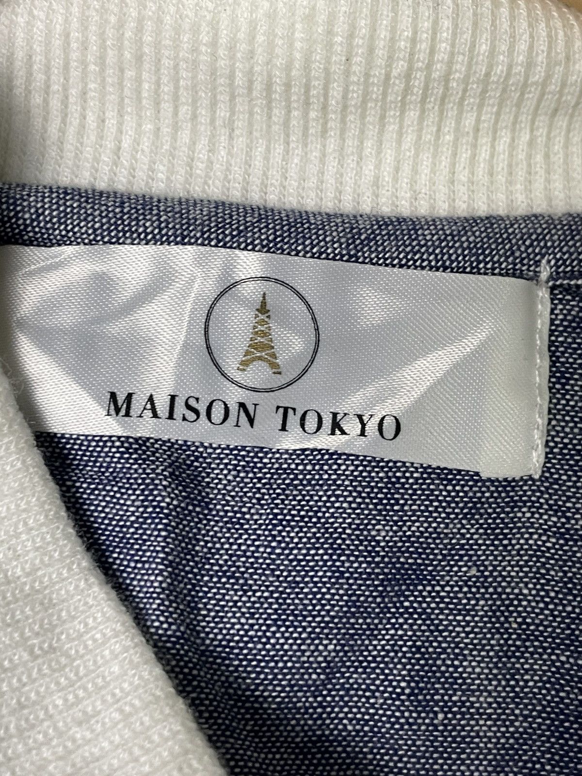 Japanese Brand × Vintage Maison Tokyo x Japanese Brand Striped Zipper Jacket (33) Size US M / EU 48-50 / 2 - 8 Thumbnail