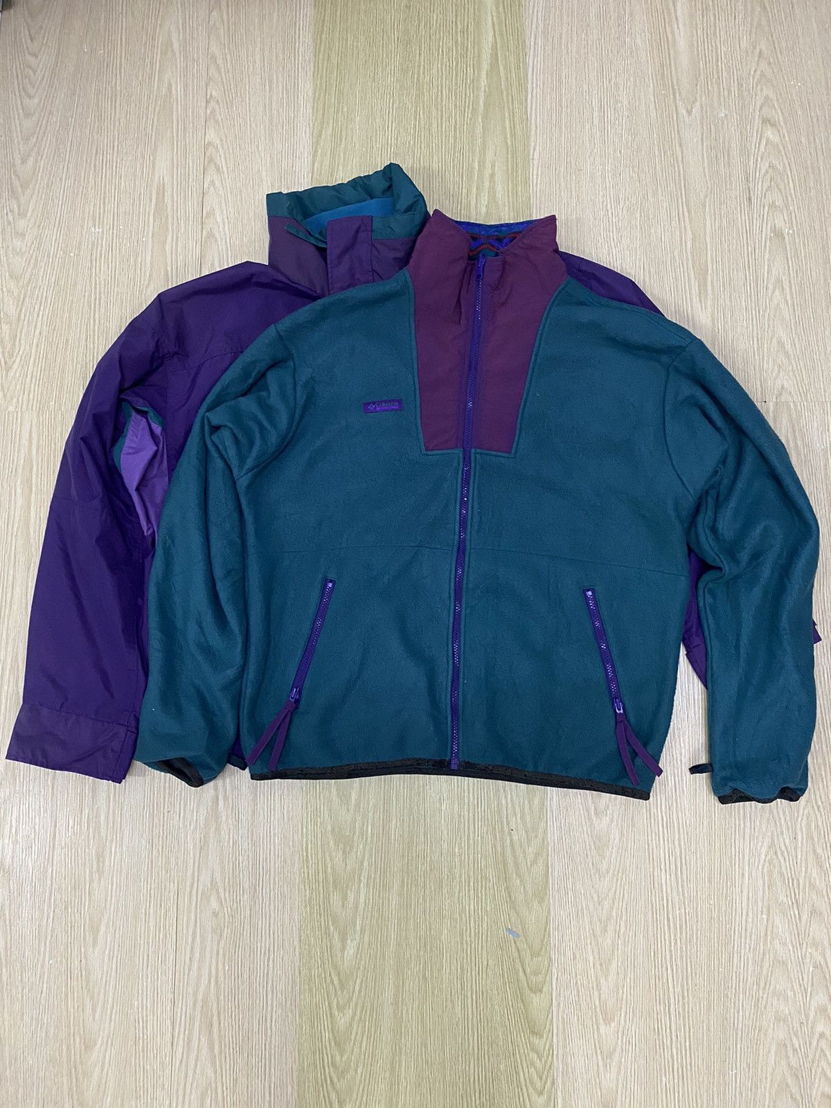 Columbia × Vintage Vintage Columbia sporswear + fleece inner bagaboo jacket Size US M / EU 48-50 / 2 - 2 Thumbnail