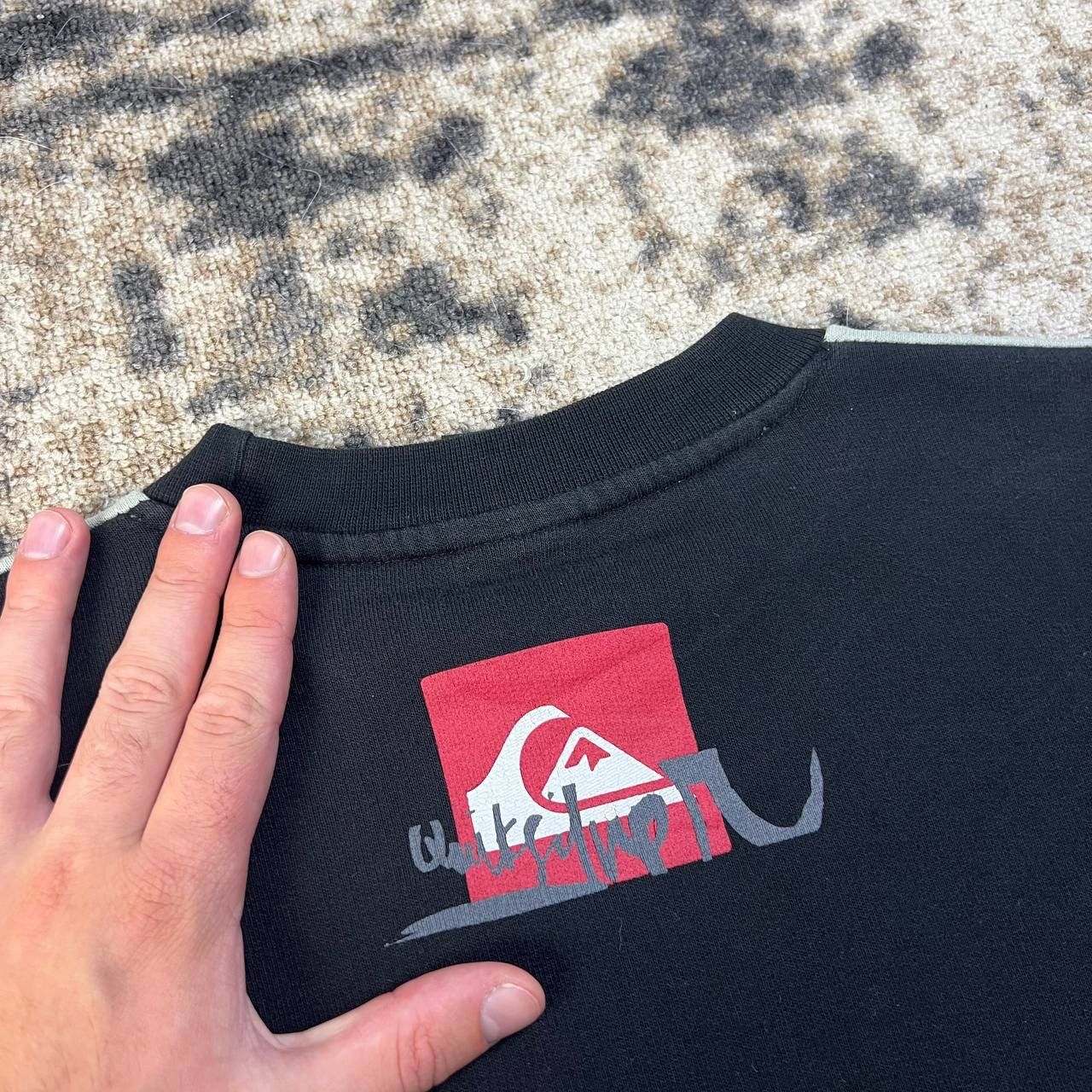 Quiksilver Quiksilver Vintage Y2K Big Logo Sweatshirt Surf Style Size US L / EU 52-54 / 3 - 9 Thumbnail