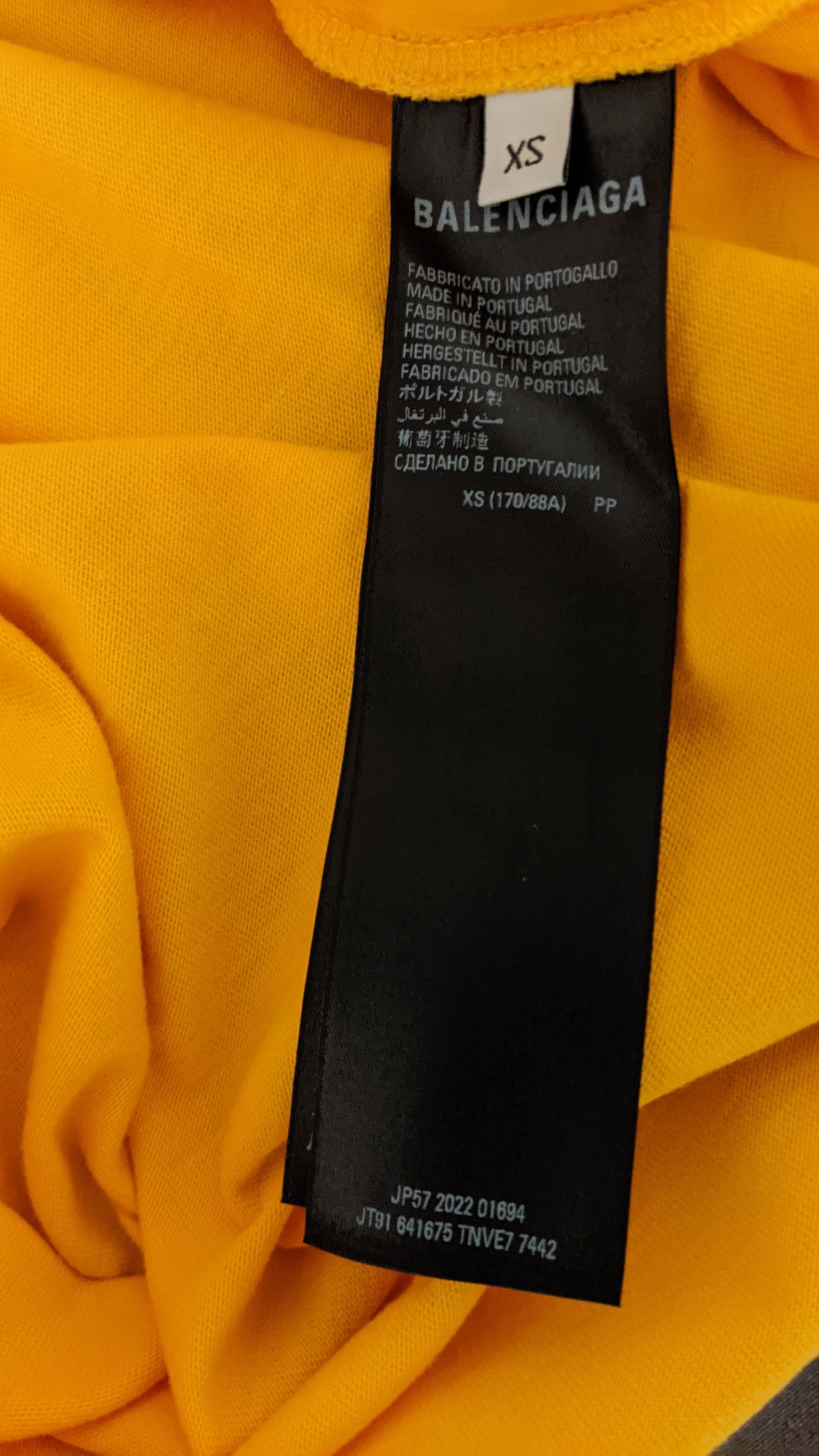 Balenciaga Balenciaga Oversized T Shirt Size Xs New With Tags Size US XS / EU 42 / 0 - 7 Thumbnail